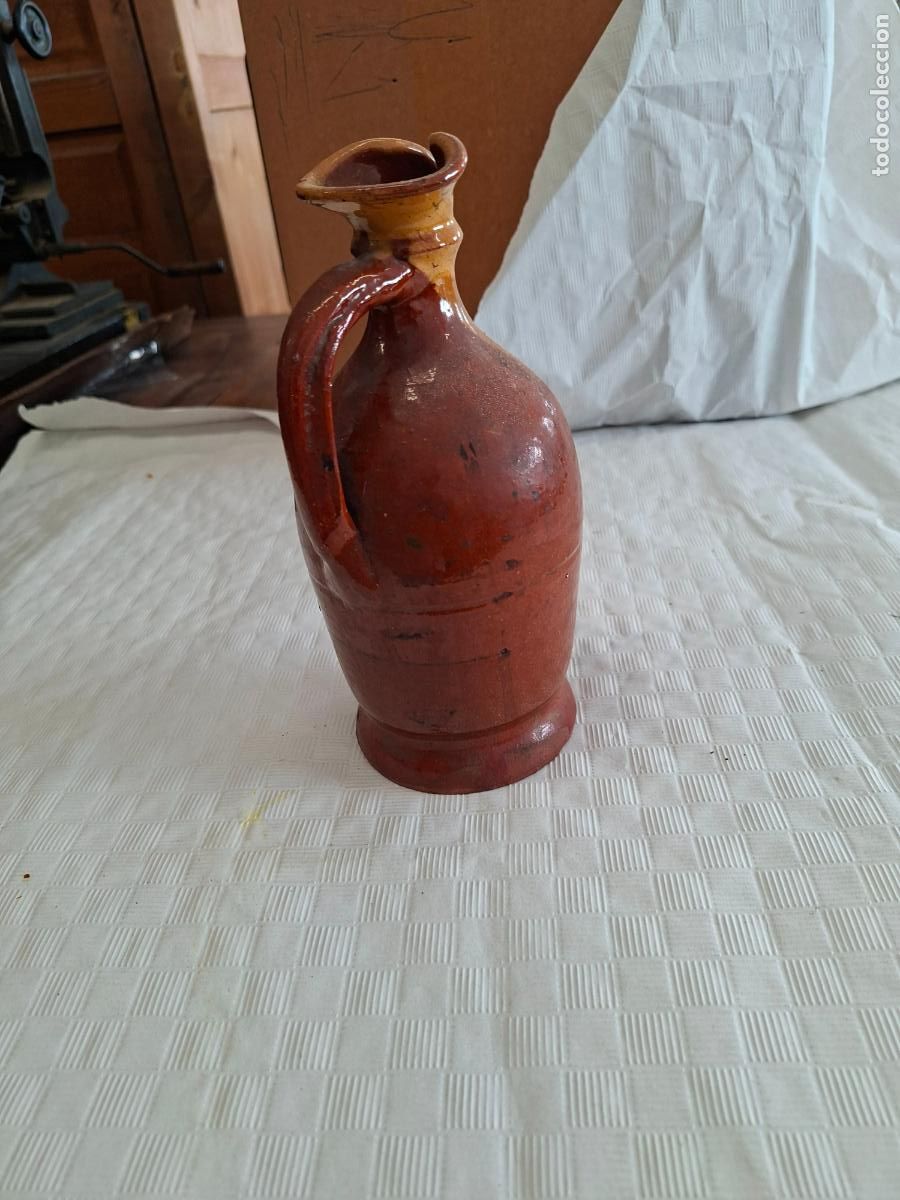 Antig&uuml;edades: CANTARO DE ACEITE CERAMICA ORIGINAL