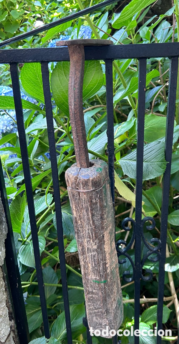 Antig&uuml;edades: ANTIGUO YUNQUE DE ZAPATERO - Foto 1
