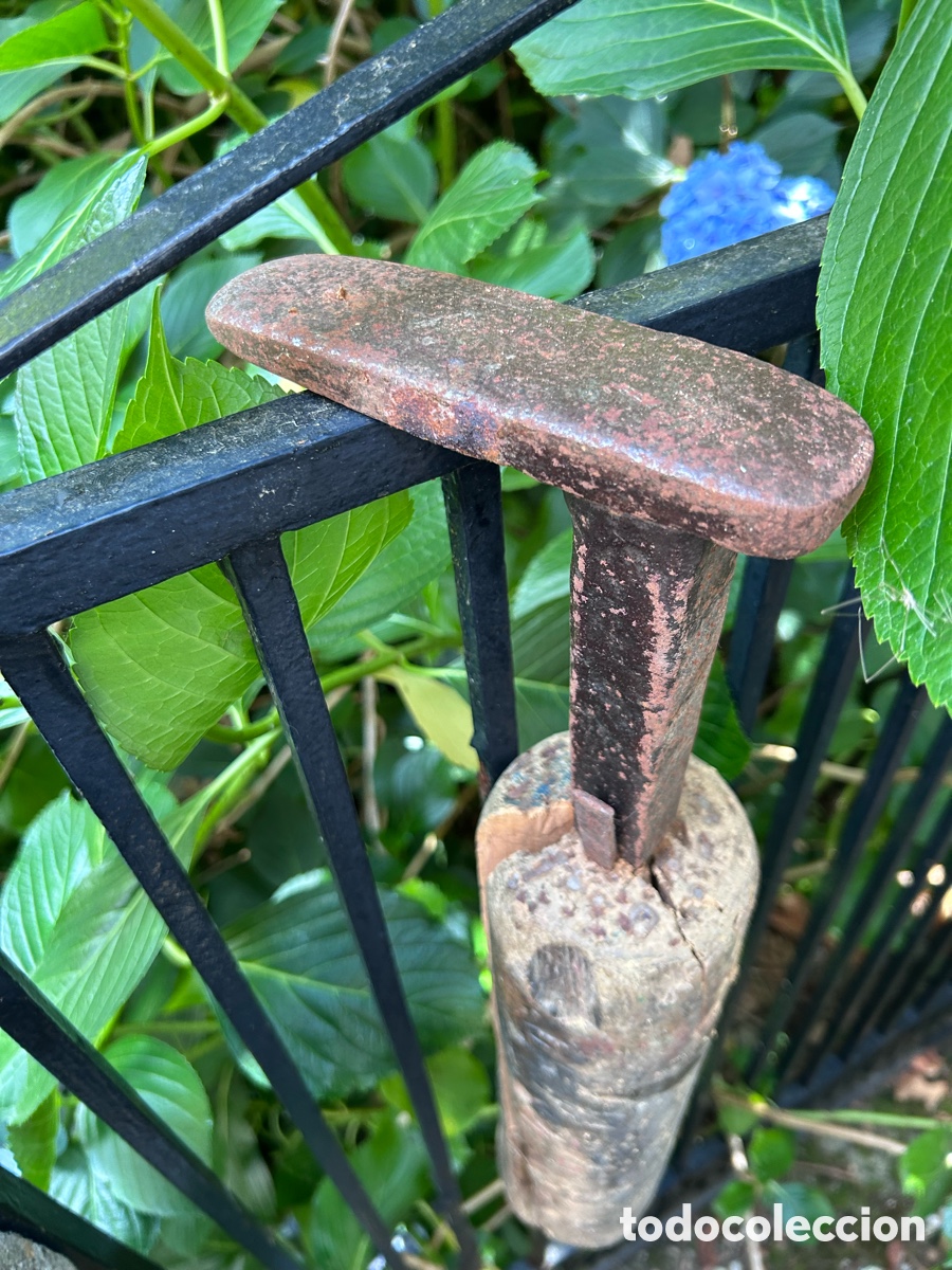 Antig&uuml;edades: ANTIGUO YUNQUE DE ZAPATERO - Foto 4