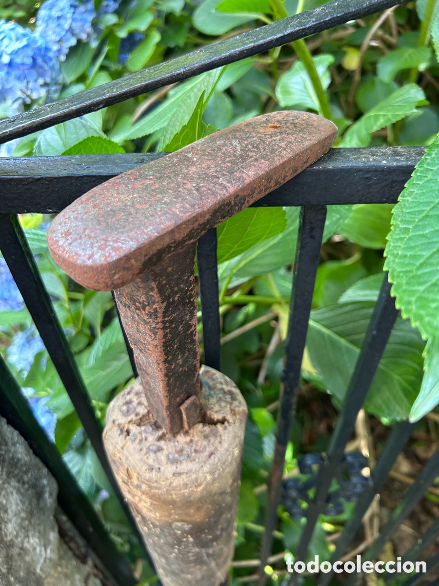 Antig&uuml;edades: ANTIGUO YUNQUE DE ZAPATERO - Foto 5