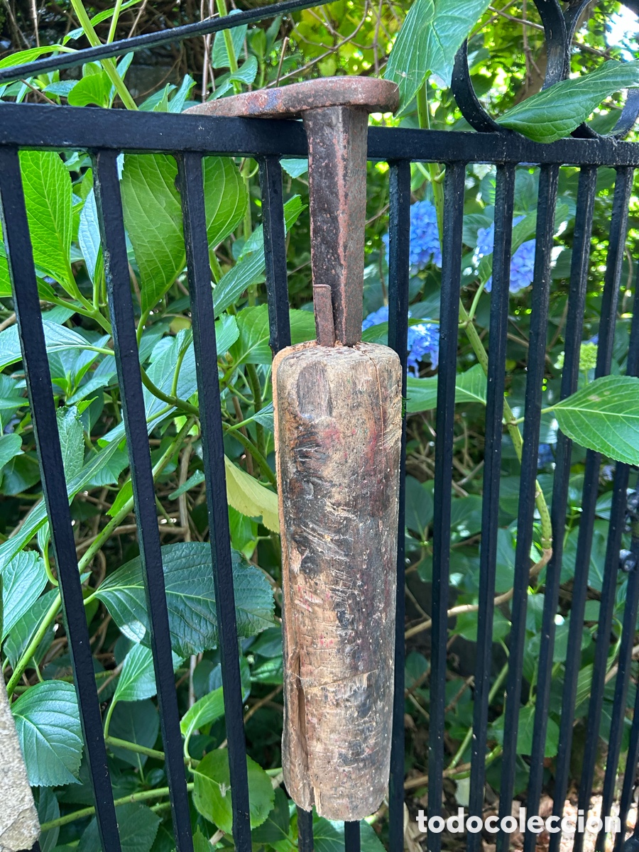 Antig&uuml;edades: ANTIGUO YUNQUE DE ZAPATERO - Foto 1