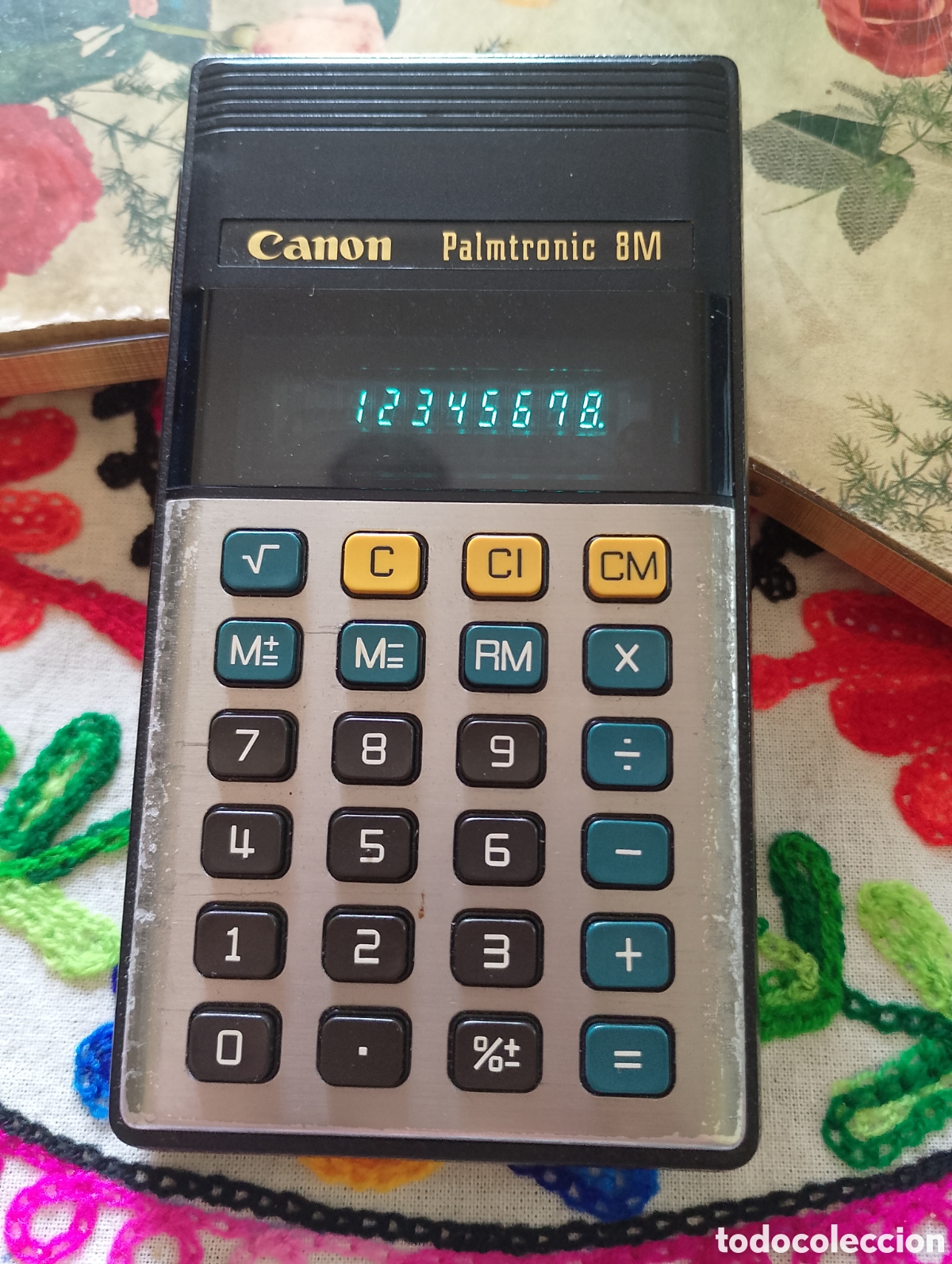 Antig&uuml;edades: Calculadora Canon Palmatronic 8M - Foto 2