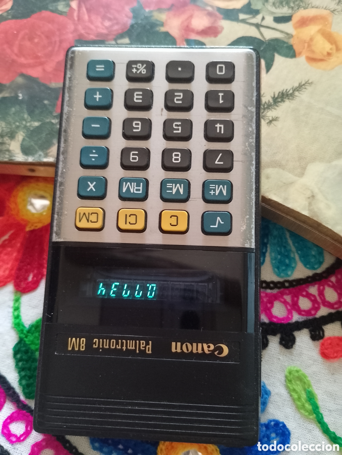 Antig&uuml;edades: Calculadora Canon Palmatronic 8M - Foto 3