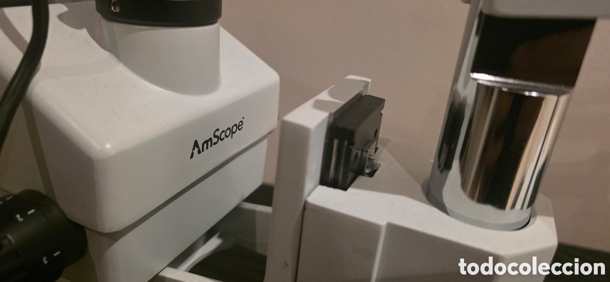 Antig&uuml;edades: Microscopio AmsCope profesional - Foto 2