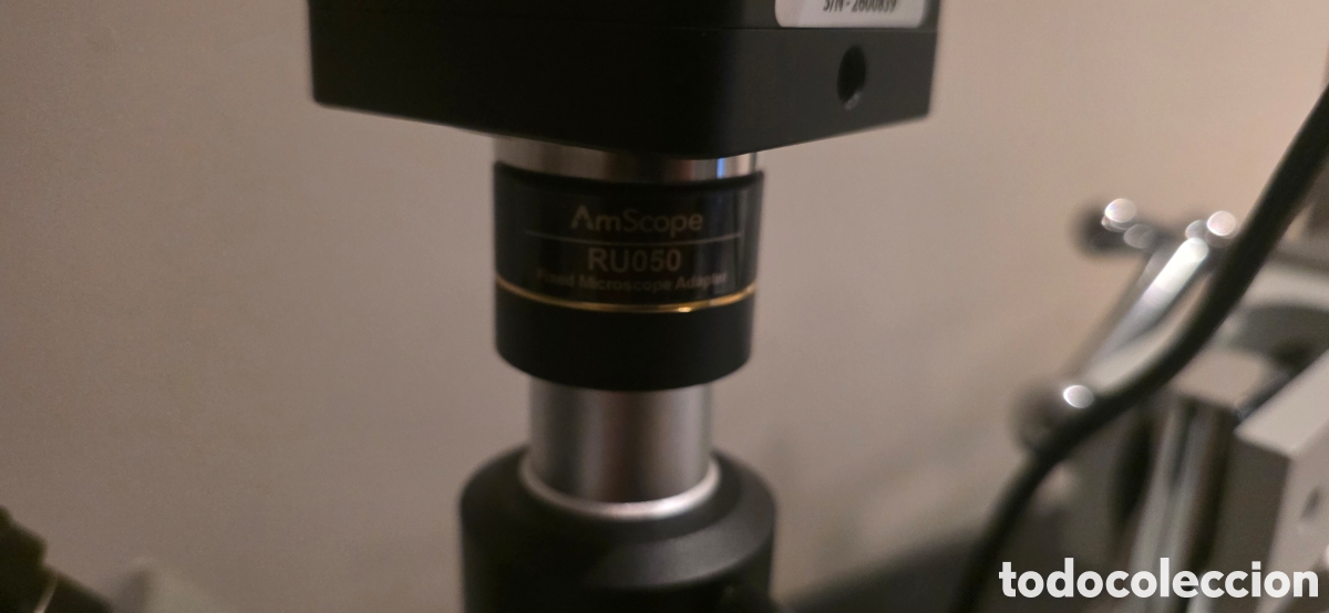 Antig&uuml;edades: Microscopio AmsCope profesional - Foto 4