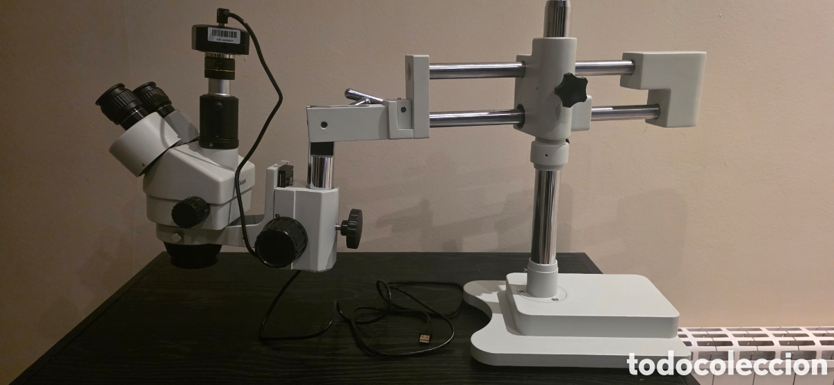 Antig&uuml;edades: Microscopio AmsCope profesional