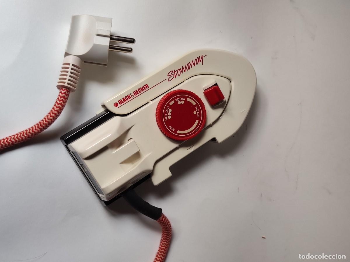 Antig&uuml;edades: PLANCHA VALENTINA DE VIAJE BLACK & DECKER - Foto 3