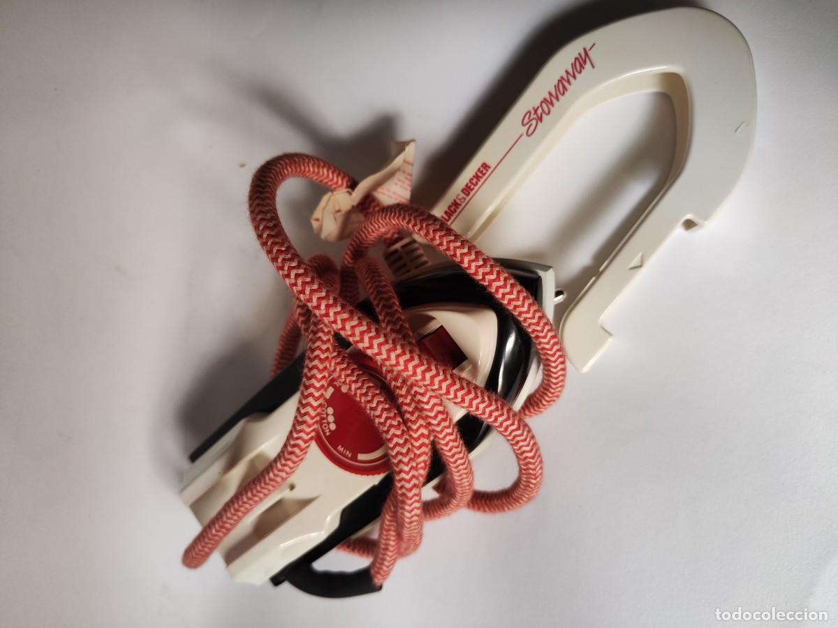 Antig&uuml;edades: PLANCHA VALENTINA DE VIAJE BLACK & DECKER - Foto 6