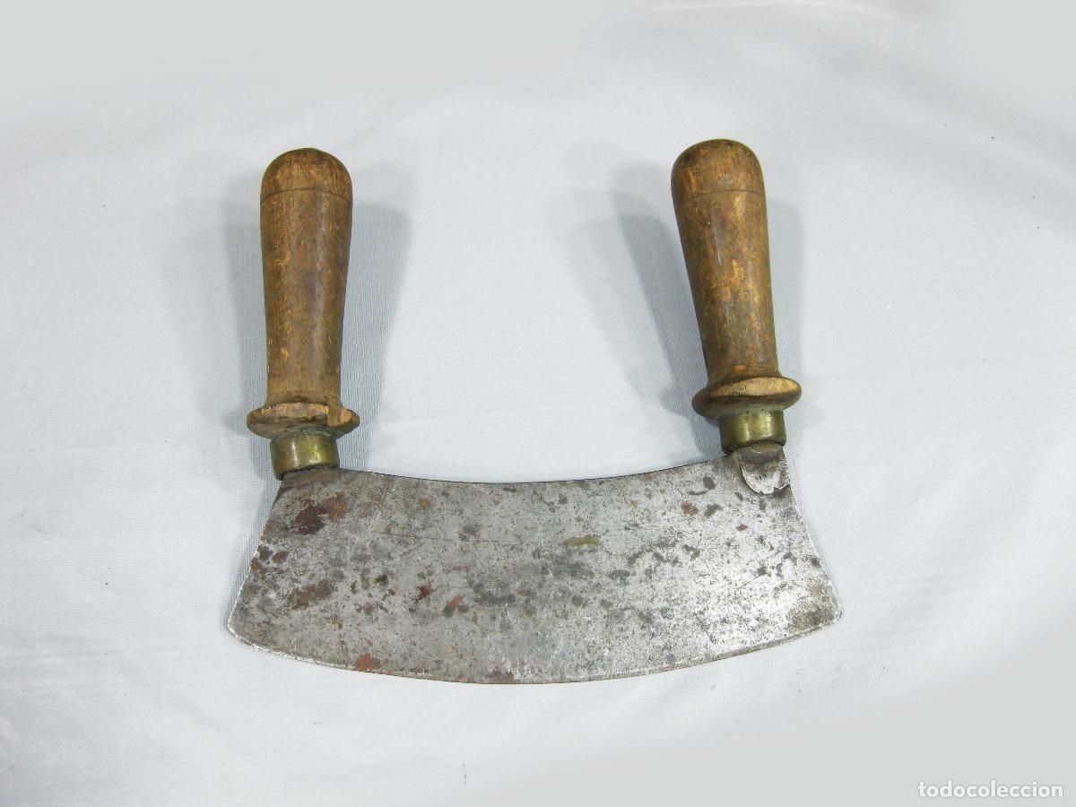Antig&uuml;edades: ANTIGUO CUCHILLA TAJADERA PEUGEOT FRERES