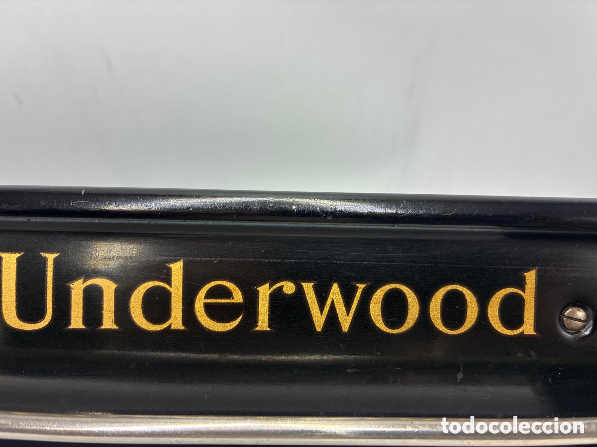 Antig&uuml;edades: M&aacute;quina de Escribir UNDERWOOD 5. - Foto 5