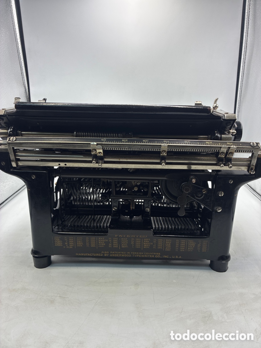 Antig&uuml;edades: M&aacute;quina de Escribir UNDERWOOD 5. - Foto 7