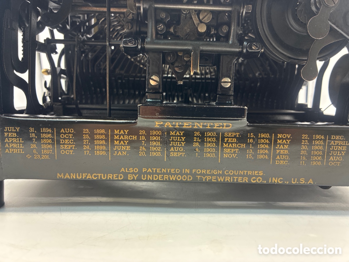 Antig&uuml;edades: M&aacute;quina de Escribir UNDERWOOD 5. - Foto 10