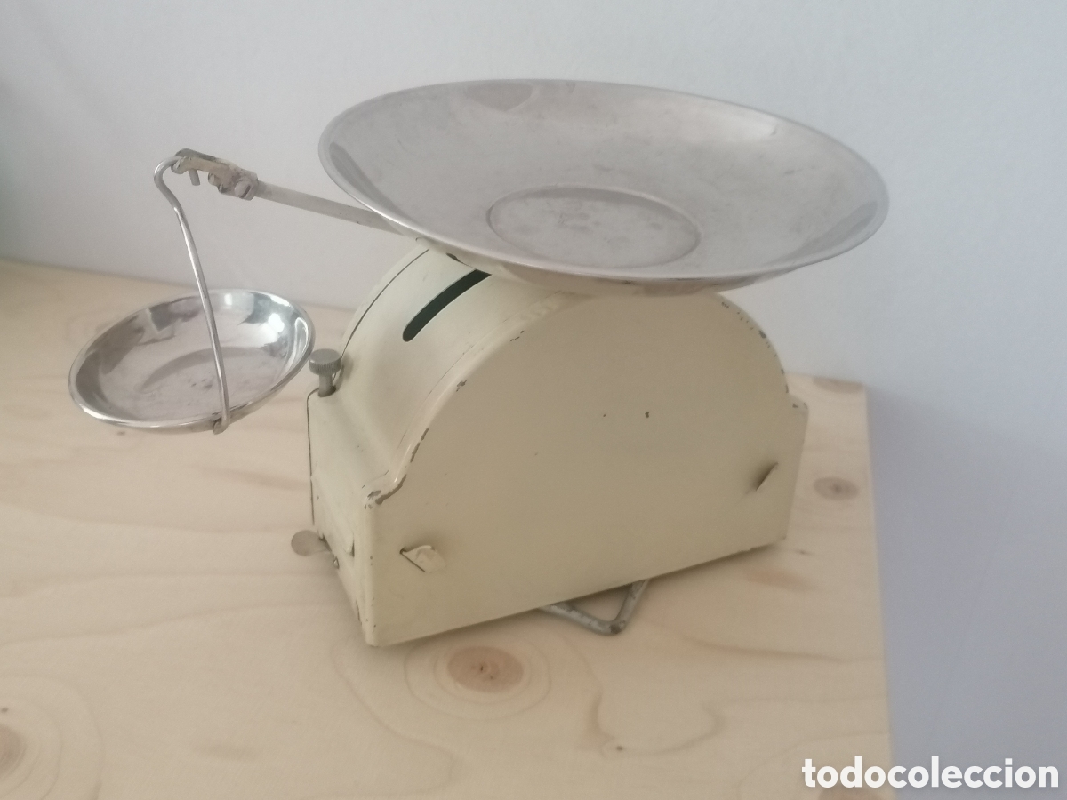 Antig&uuml;edades: B&aacute;scula de cocina vintage TICKA - Foto 4