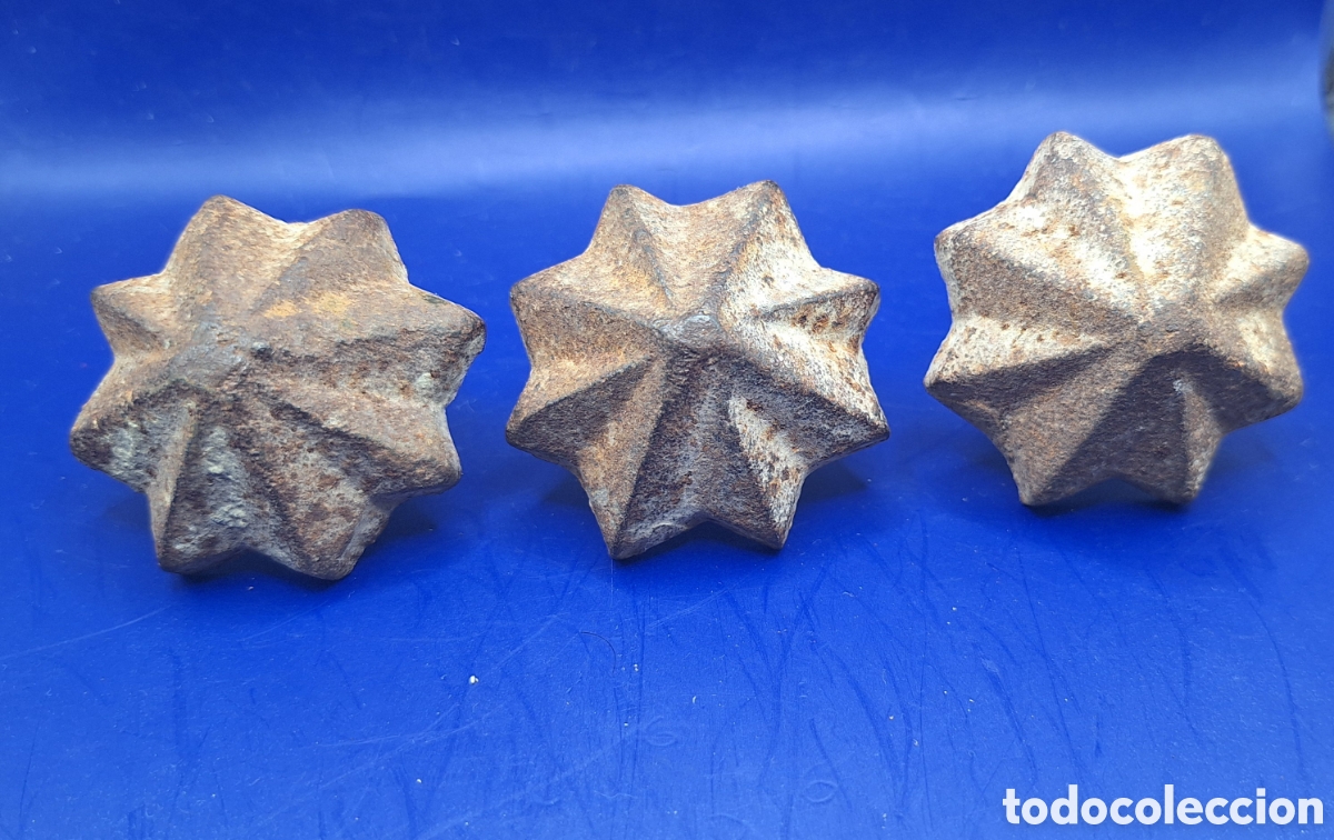 Antig&uuml;edades: Lote de 5 Clavos Antiguos de Puerta - Foto 7