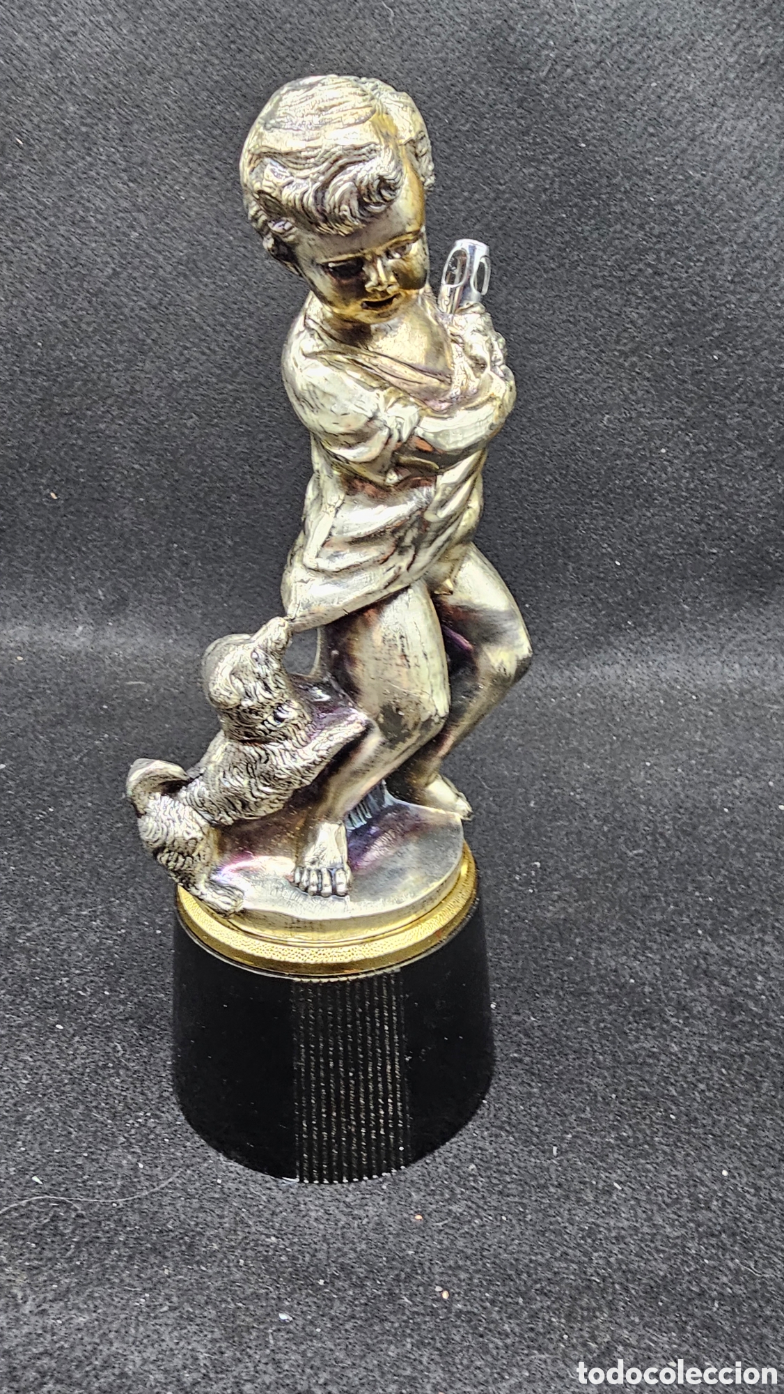 Antig&uuml;edades: Escultura mechero / encendedor.....