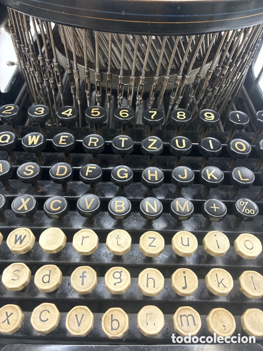 Antig&uuml;edades: M&aacute;quina de Escribir Smith Premier n&uacute;mero 5. - Foto 4