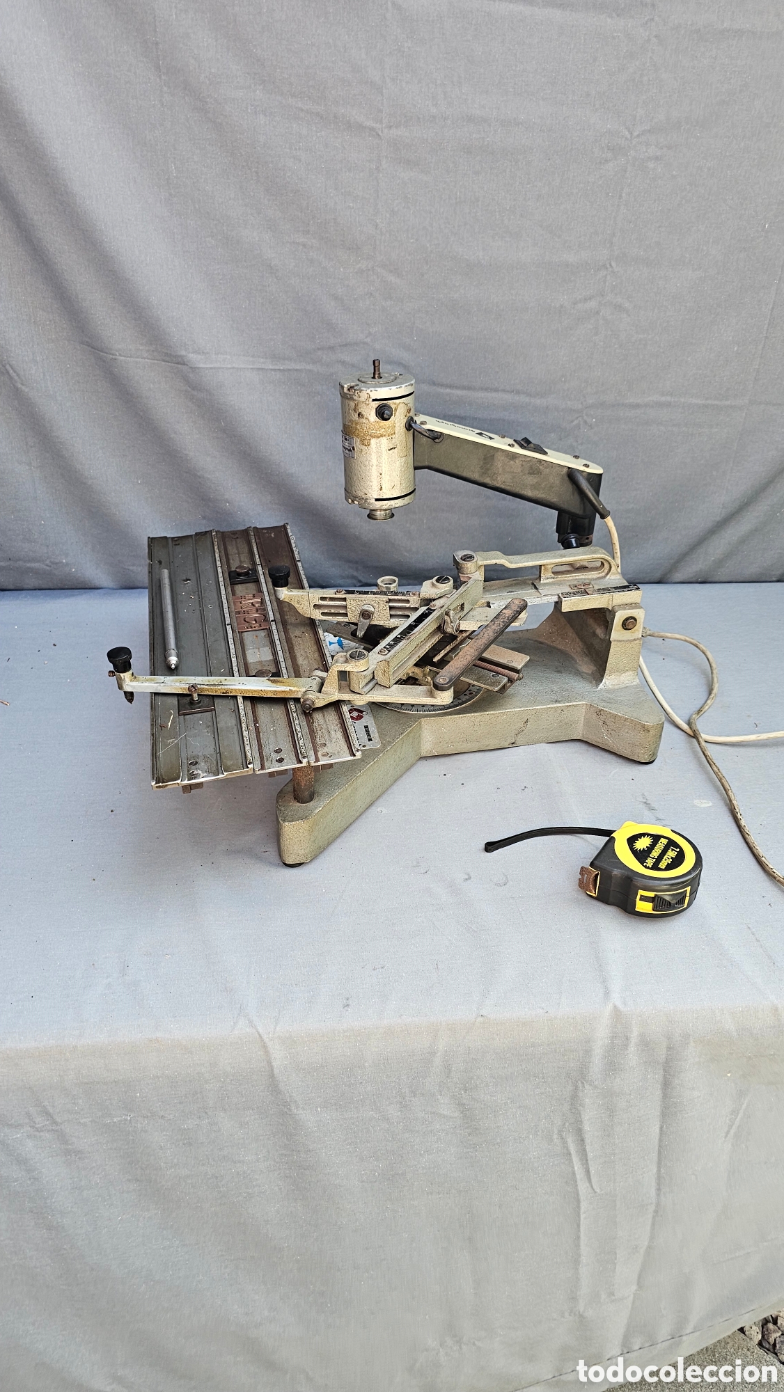 Antiquit&eacute;s: Antiguo pantografo / m&aacute;quina de grabado industrial