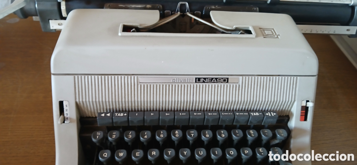 Antig&uuml;edades: MAQUINA ESCRIBIR OLIVETTI LINEA 90 - Foto 3