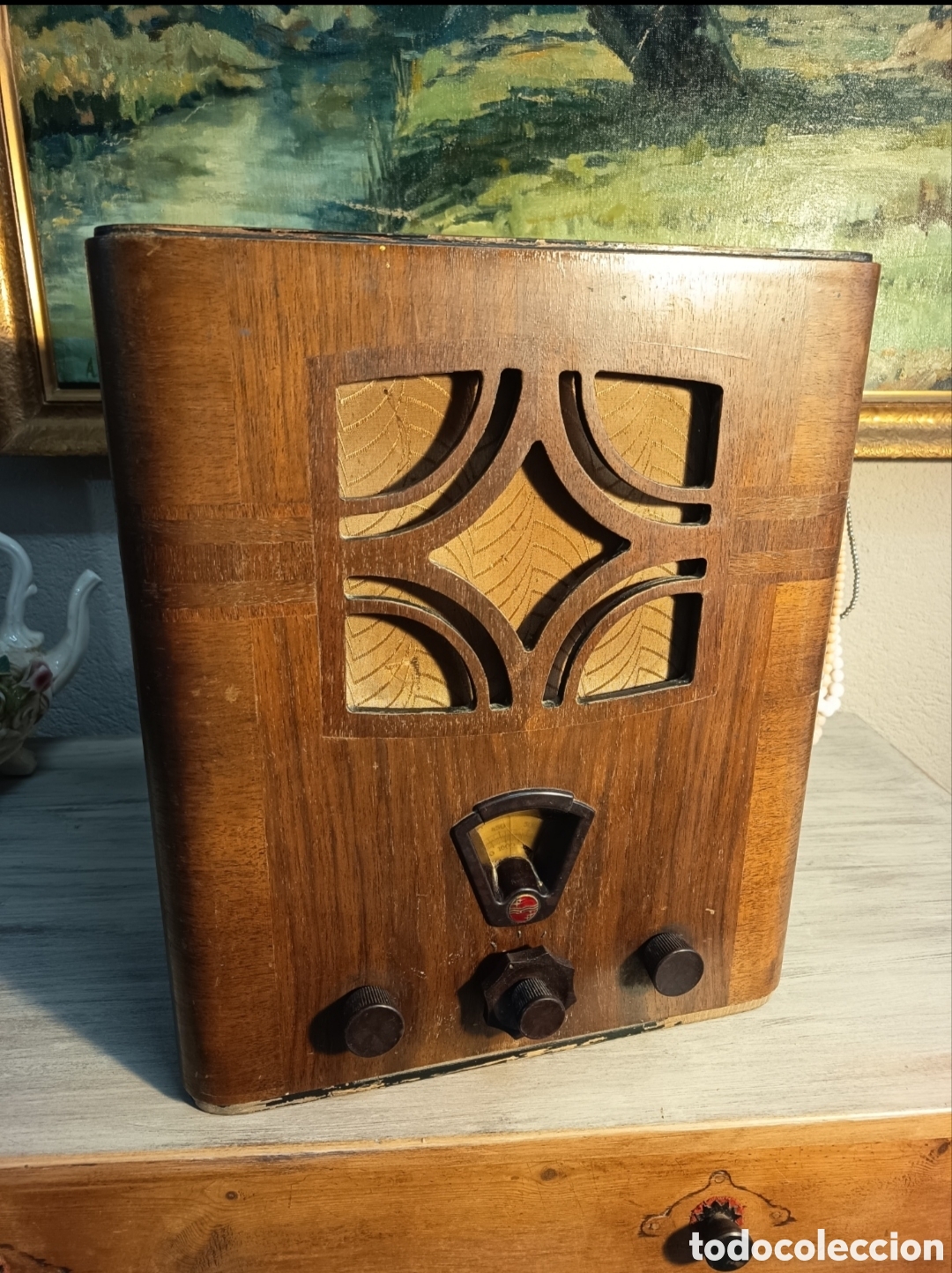 Antig&uuml;edades: Radio Philips Octode-Super 522A - Foto 1