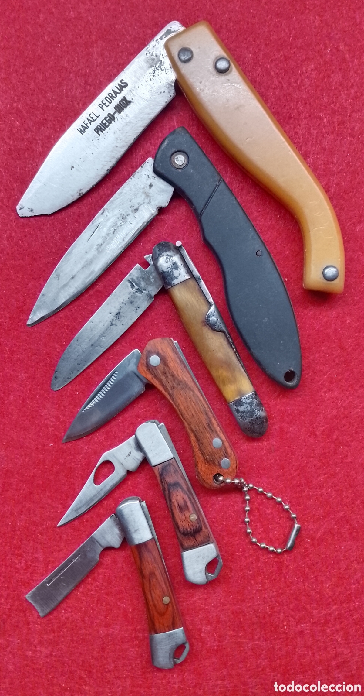 Antig&uuml;edades: Colecci&oacute;n de navajas antiguas