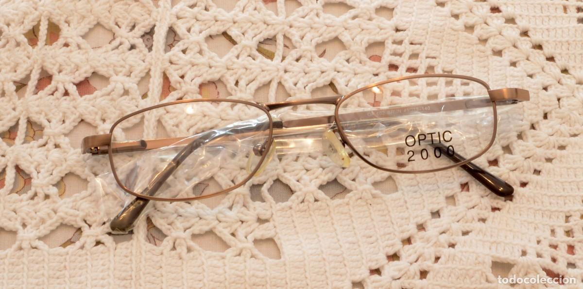 Antig&uuml;edades: Monturas de gafas Optic 2000 Francia montura met&aacute;lica, sin usar