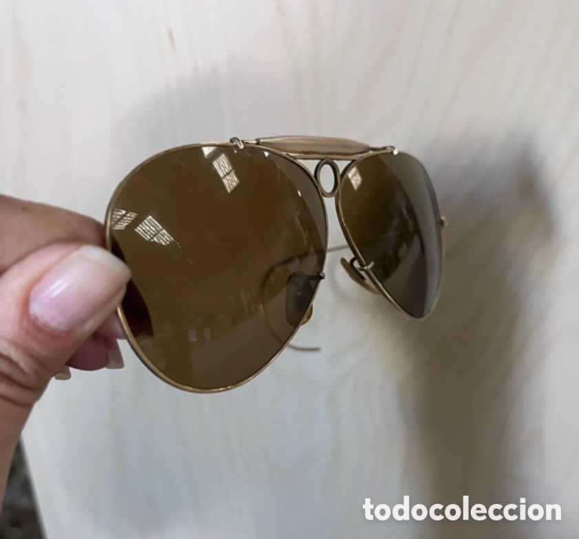 Antig&uuml;edades: Gafas de sol Outdoorsman Rayban aviador