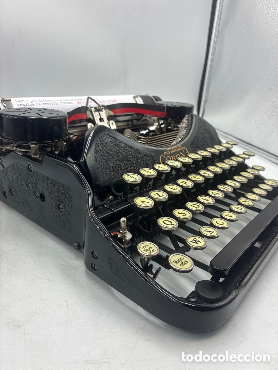 Antig&uuml;edades: M&aacute;quina de Escribir Corona 4. - Foto 9