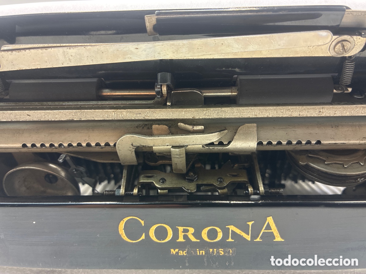 Antig&uuml;edades: M&aacute;quina de Escribir Corona 4. - Foto 12