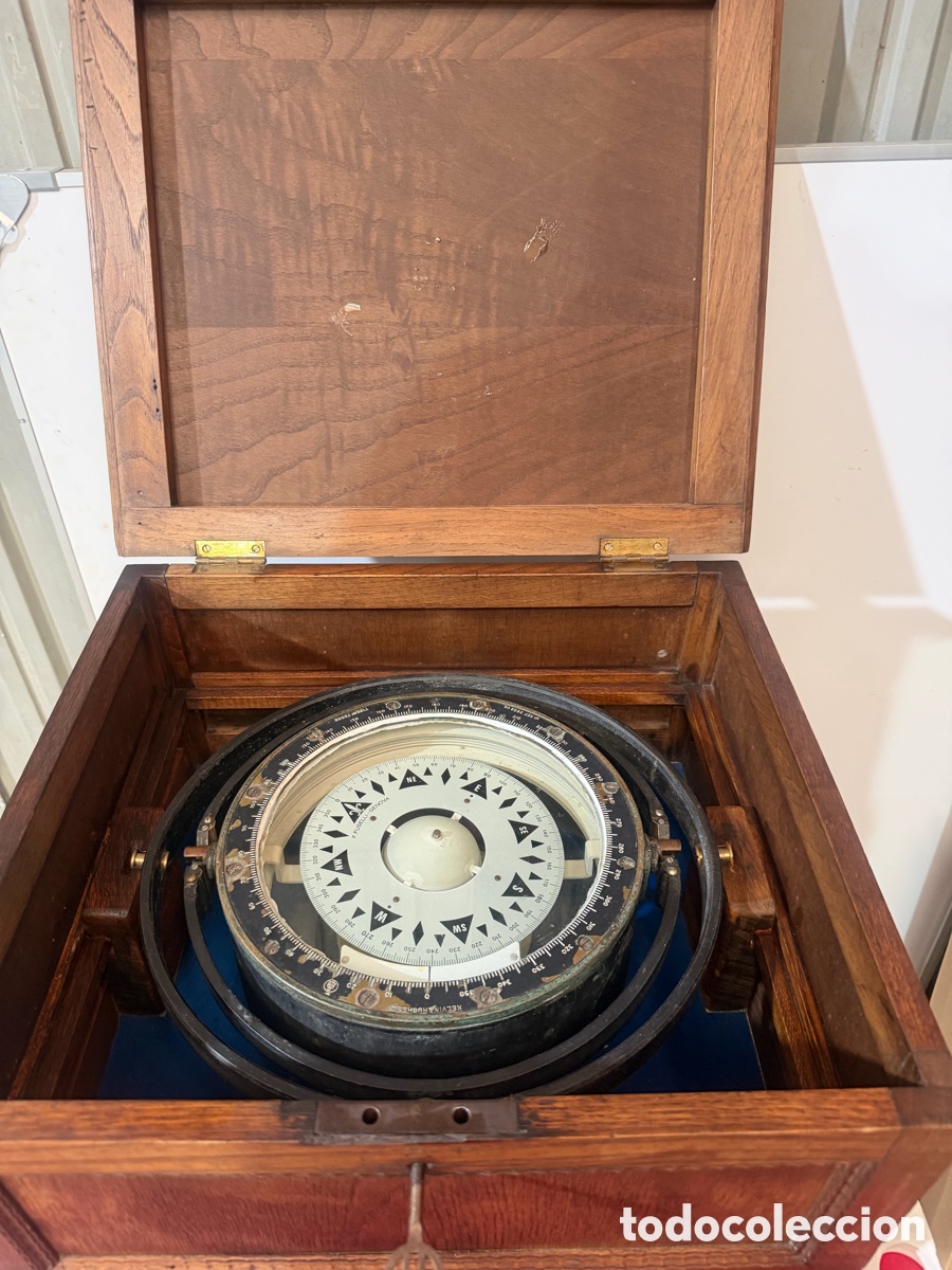 Antig&uuml;edades: Comp&aacute;s N&aacute;utico Kelvin & Hughes Type 12958