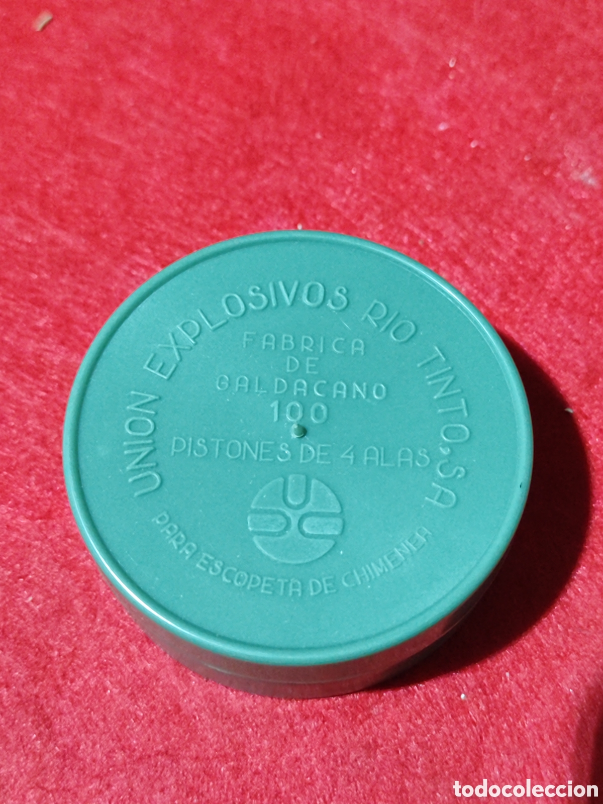 Antig&uuml;edades: Curiosa caja de pistones 4 alas UNION DE EXPLOSIVOS R&Iacute;O TINTO SA