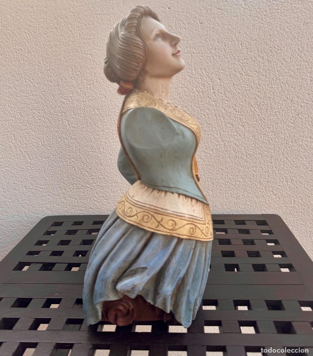 Antig&uuml;edades: MASCAR&Oacute;N PROA-BARCO , PHOEBE - 37 CM.! - Foto 7