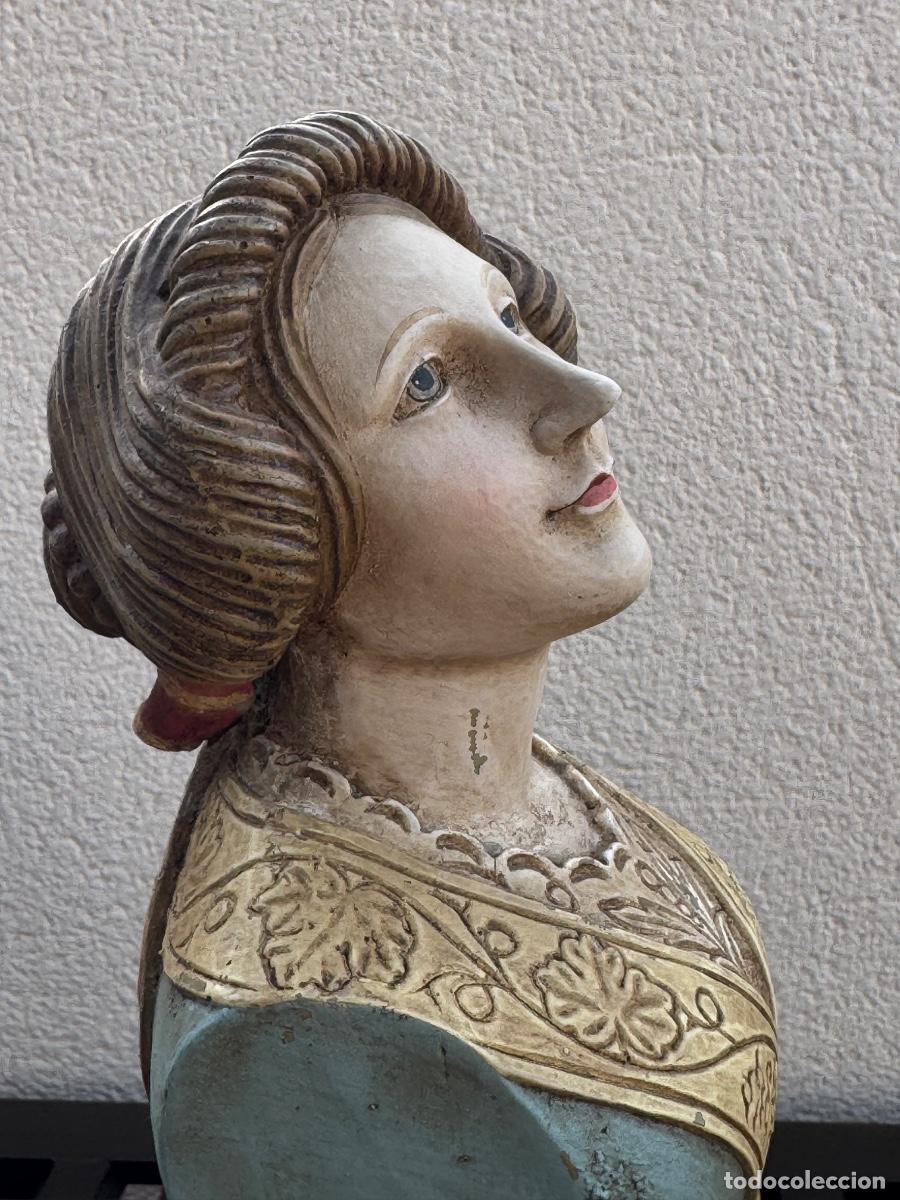 Antig&uuml;edades: MASCAR&Oacute;N PROA-BARCO , PHOEBE - 37 CM.! - Foto 8