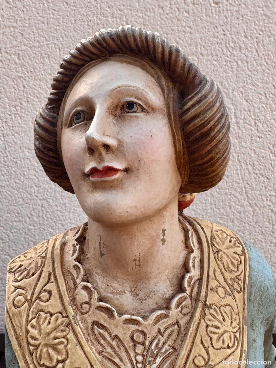 Antig&uuml;edades: MASCAR&Oacute;N PROA-BARCO , PHOEBE - 37 CM.! - Foto 15