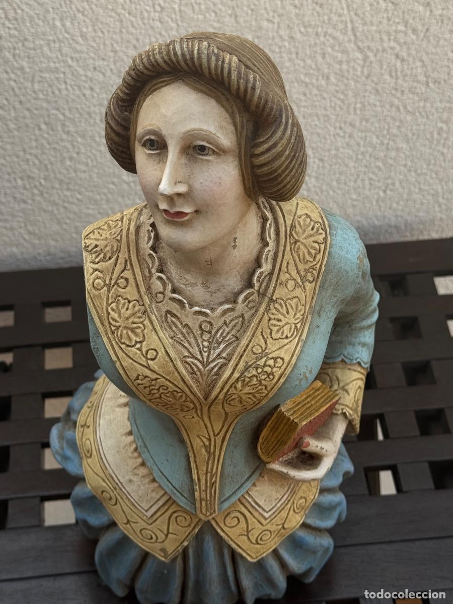 Antig&uuml;edades: MASCAR&Oacute;N PROA-BARCO , PHOEBE - 37 CM.! - Foto 2