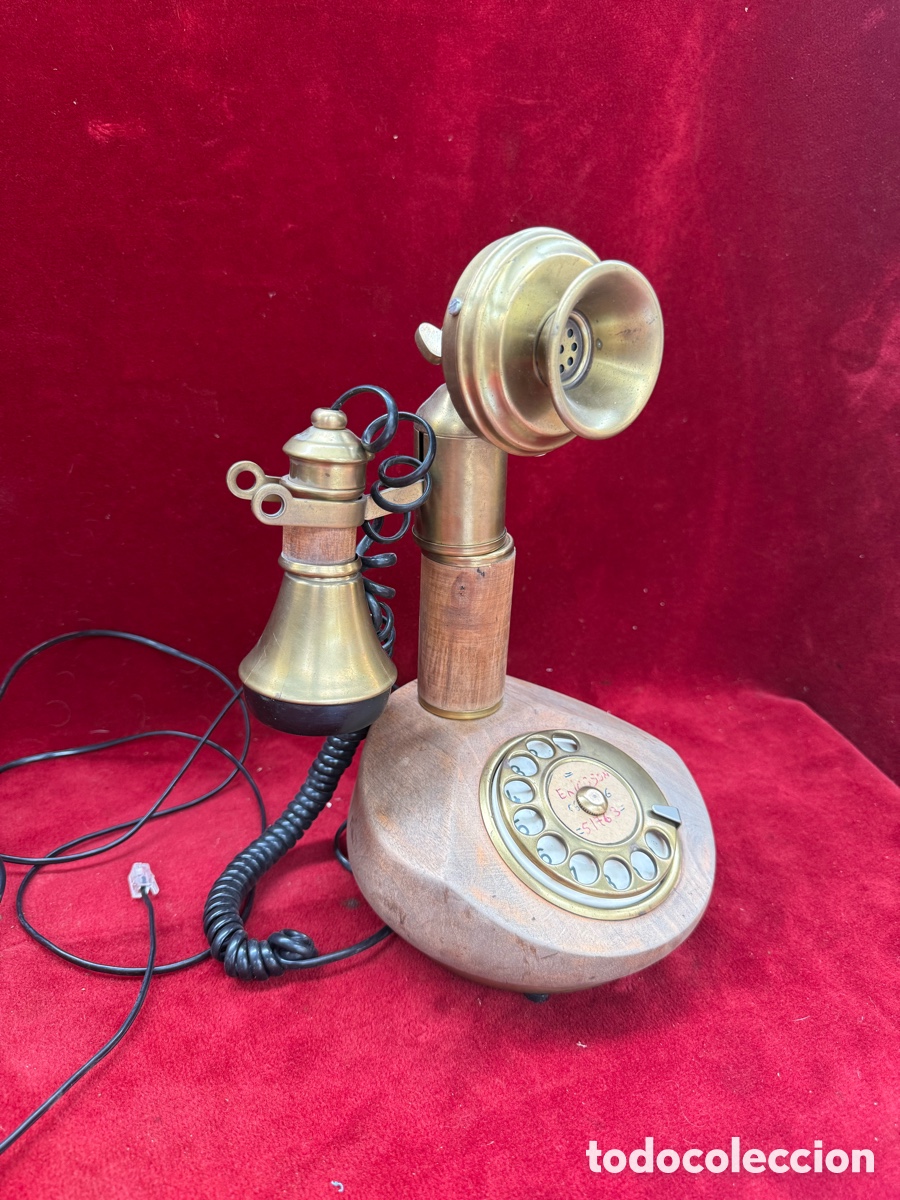 Tel&eacute;fonos: Precioso y muy decorativo telefono de mesa!