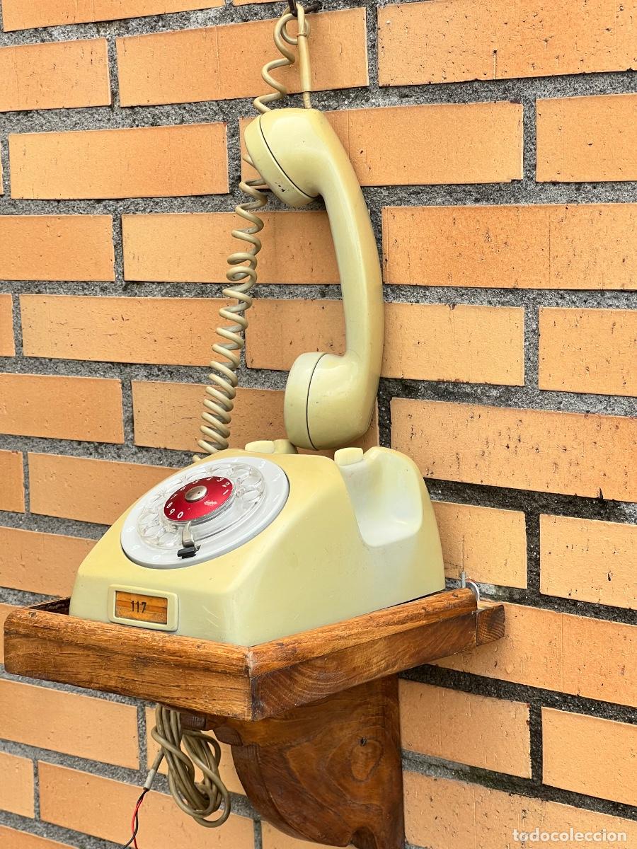Tel&eacute;fonos: Tel&eacute;fono ERICCSON con plataforma de madera - Foto 7
