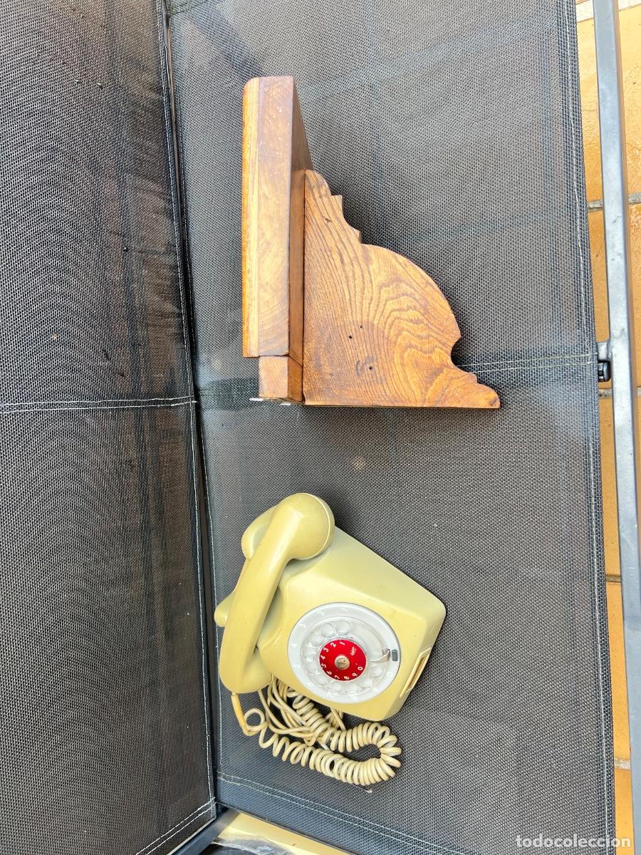Tel&eacute;fonos: Tel&eacute;fono ERICCSON con plataforma de madera - Foto 9