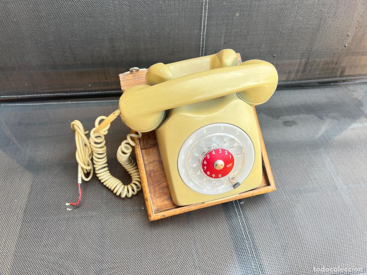 Tel&eacute;fonos: Tel&eacute;fono ERICCSON con plataforma de madera - Foto 12
