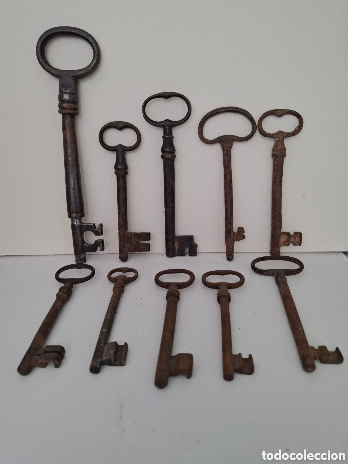 Antig&uuml;edades: LOTE DE LLAVES ANTIGUAS