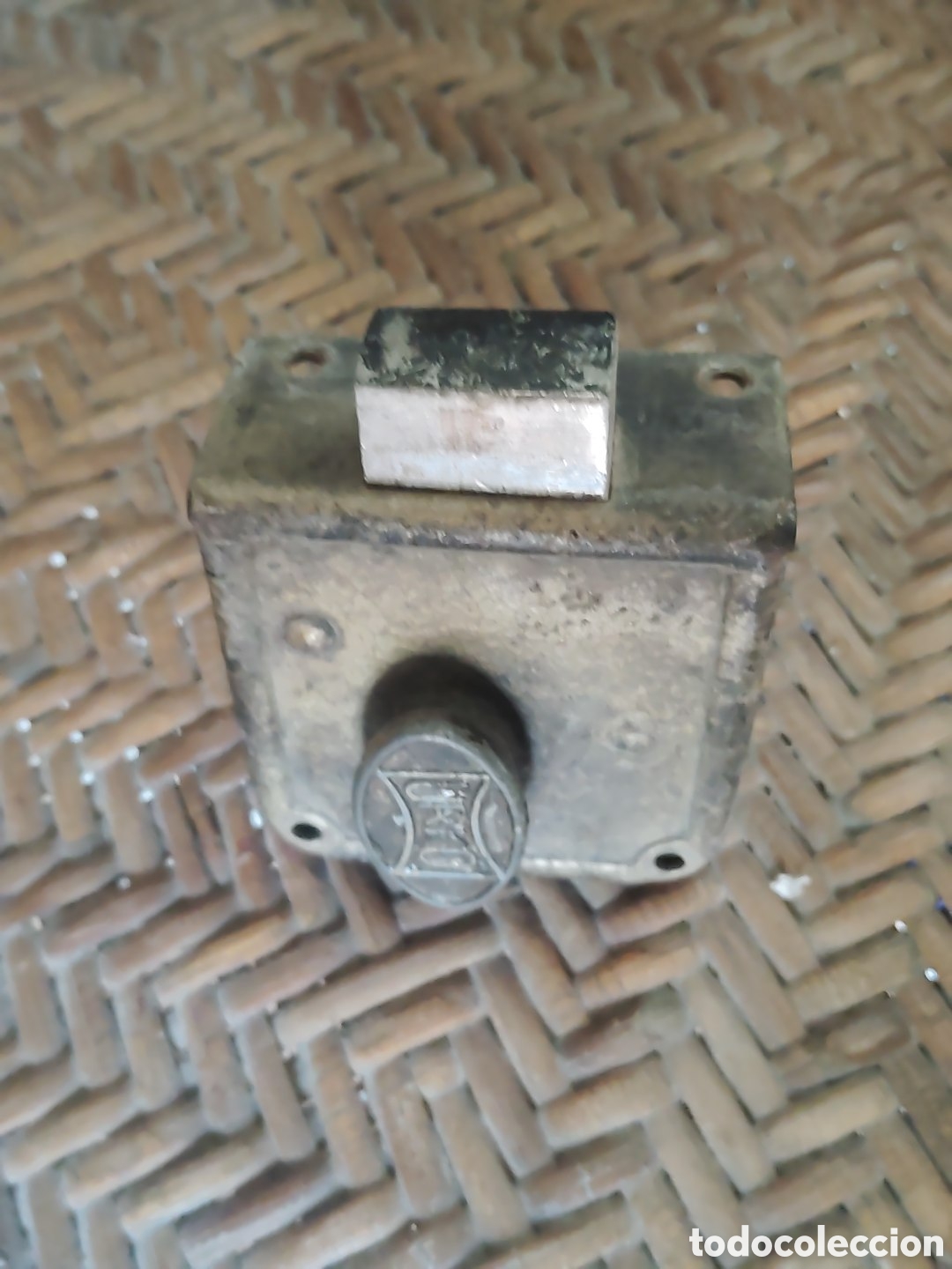 Antig&uuml;edades: Cerradura Urko. Funcionando. Con llave - Foto 4