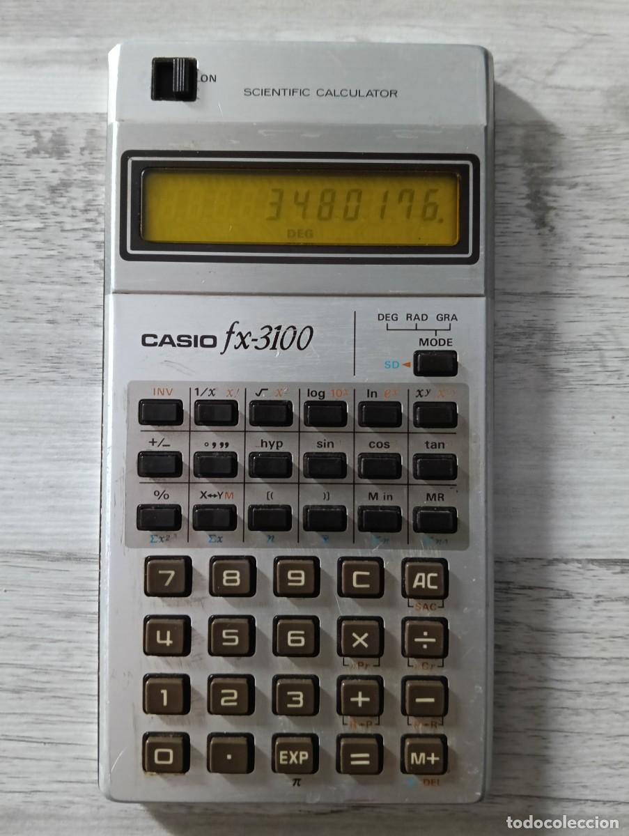 Antig&uuml;edades: Antigua Calculadora Cient&iacute;fica CASIO fx-3100 - Foto 1