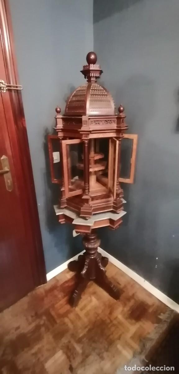 Antig&uuml;edades: Purera cubana hecha en madera