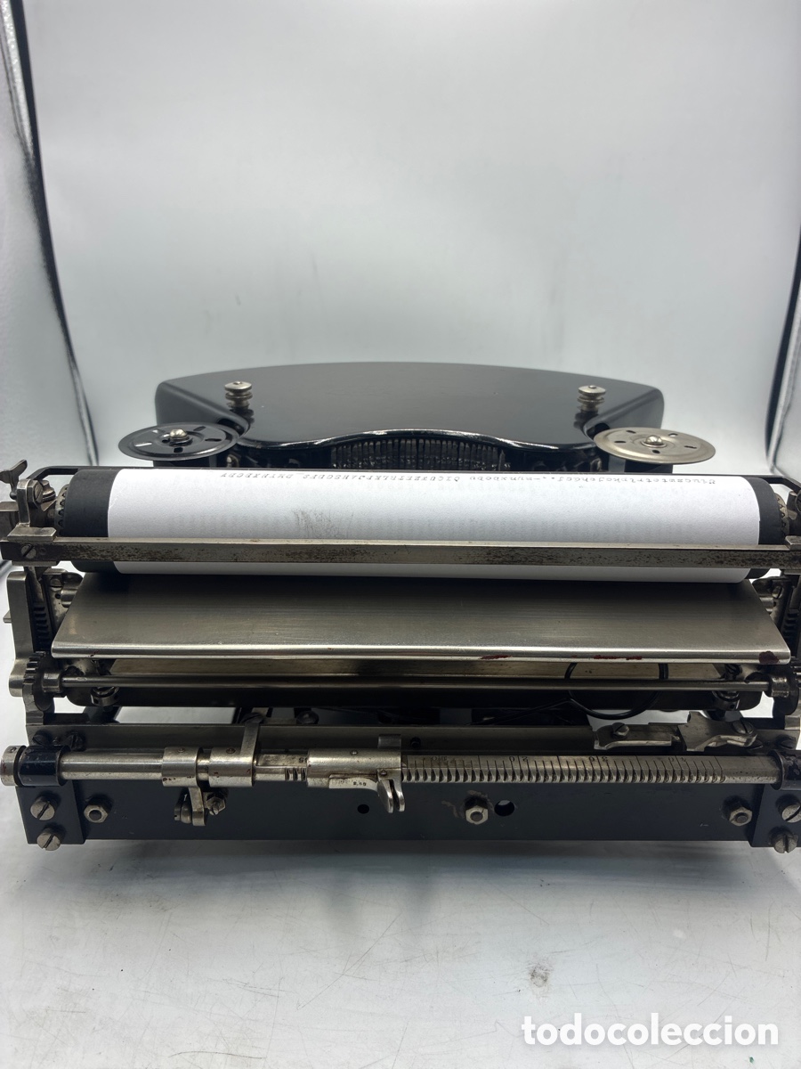 Antig&uuml;edades: M&aacute;quina de escribir Adler modelo 7. - Foto 7