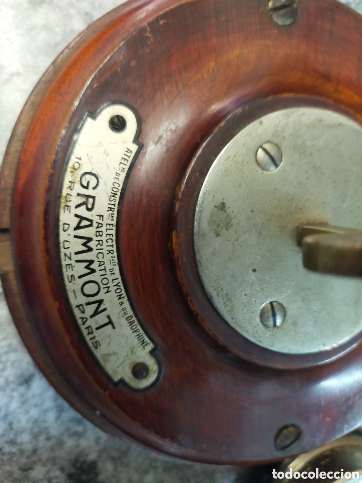 Tel&eacute;fonos: Tel&eacute;fono Intercomunicador Antiguo Grammont - Foto 3
