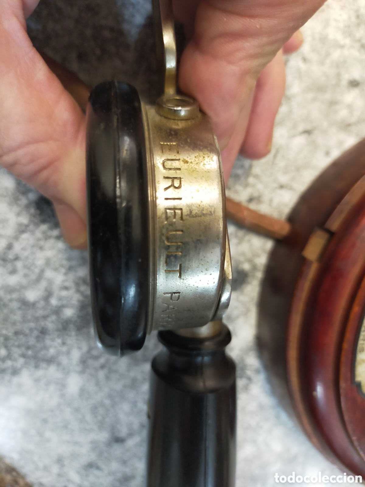 Tel&eacute;fonos: Tel&eacute;fono Intercomunicador Antiguo Grammont - Foto 5