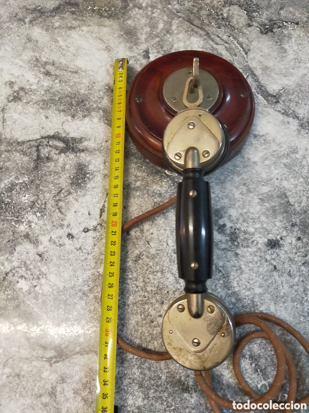 Tel&eacute;fonos: Tel&eacute;fono Intercomunicador Antiguo Grammont - Foto 7