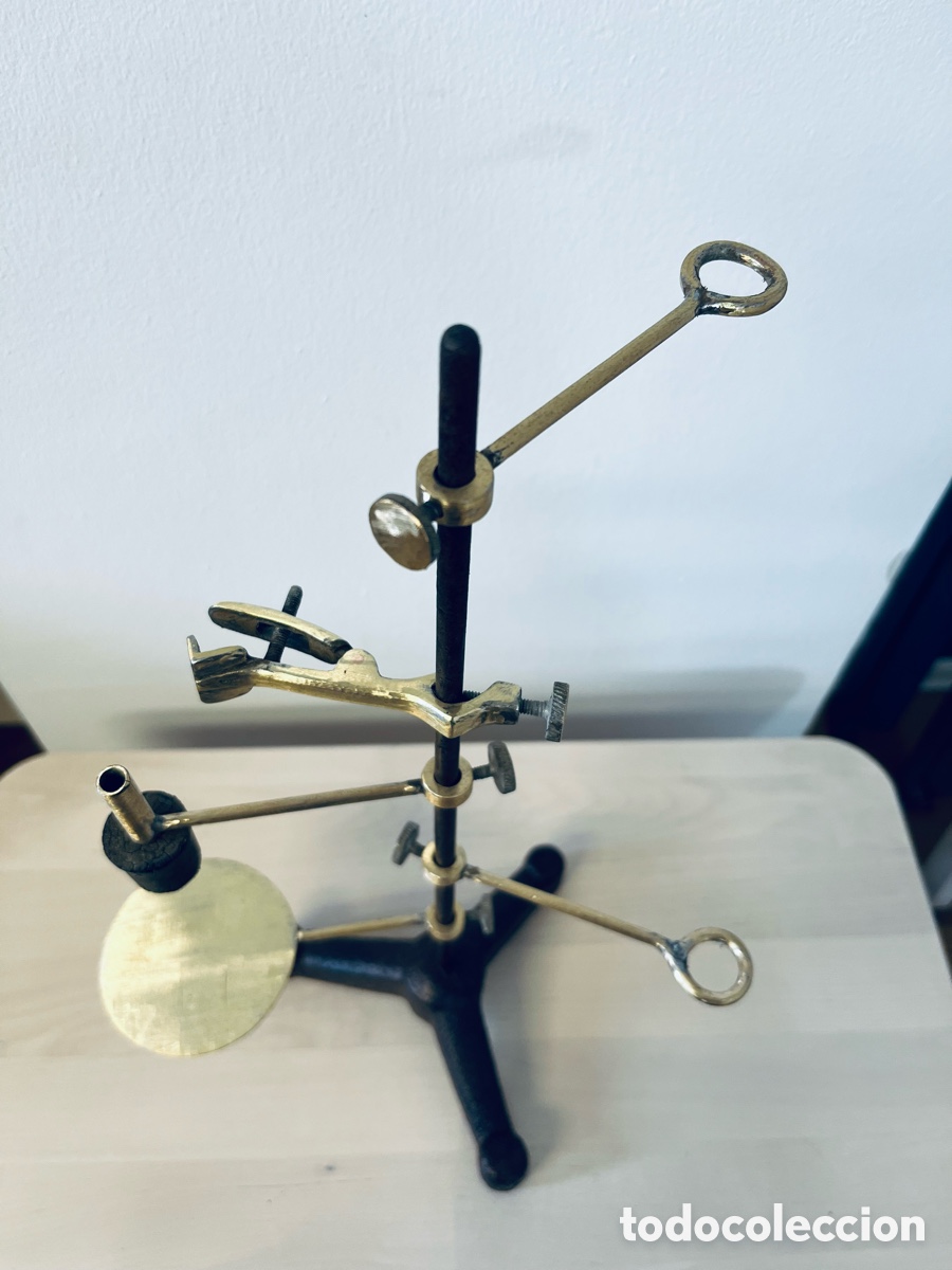 Antig&uuml;edades: Soporte laboratorio antiguo - Foto 4