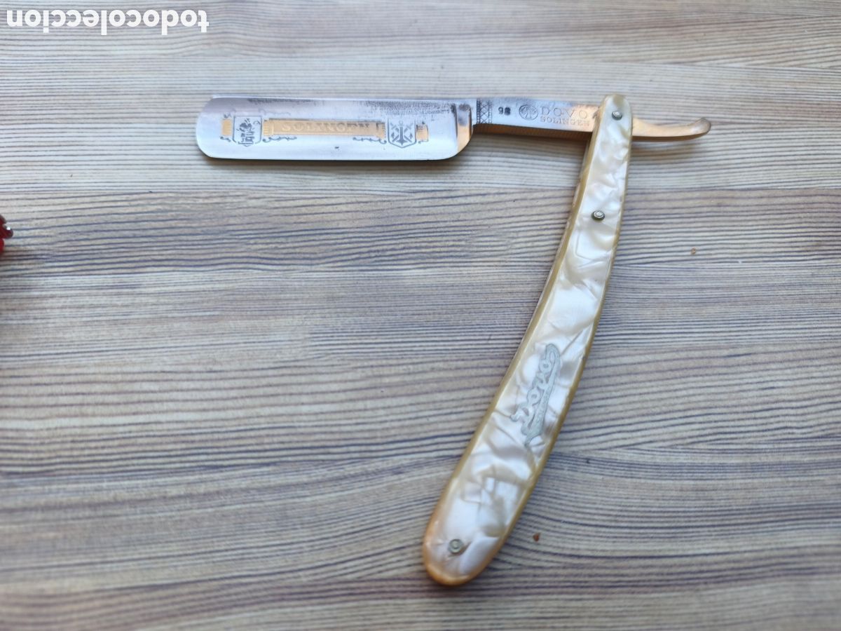 Antig&uuml;edades: Navaja de barbero soligen