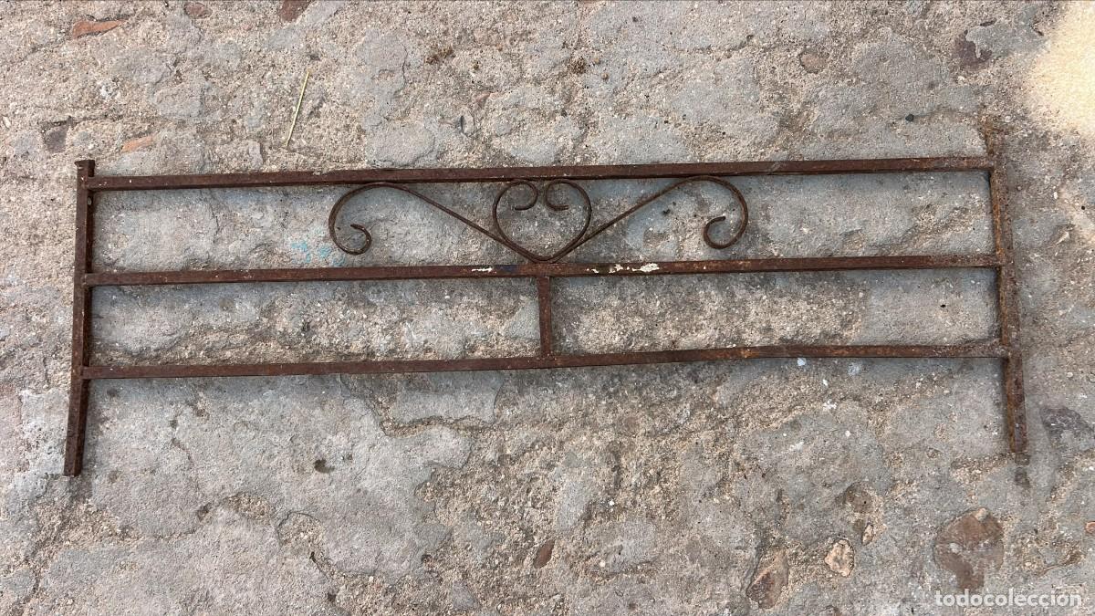 Antig&uuml;edades: REJA ARTISTICA PARA DECORAR EN HIERRO Y FORJA 100 X 30 CMS