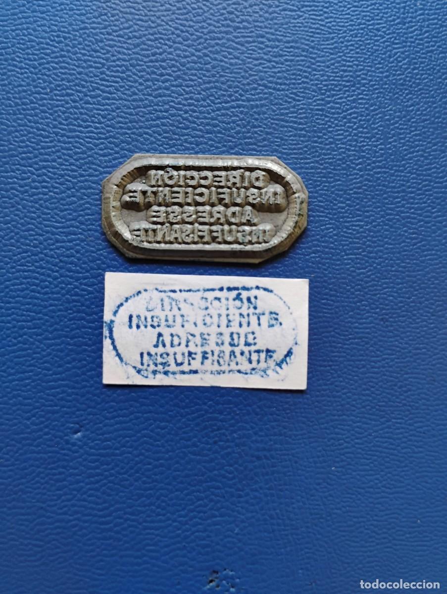 Antig&uuml;edades: SELLO CLICHE PARA TAMPON - Foto 1